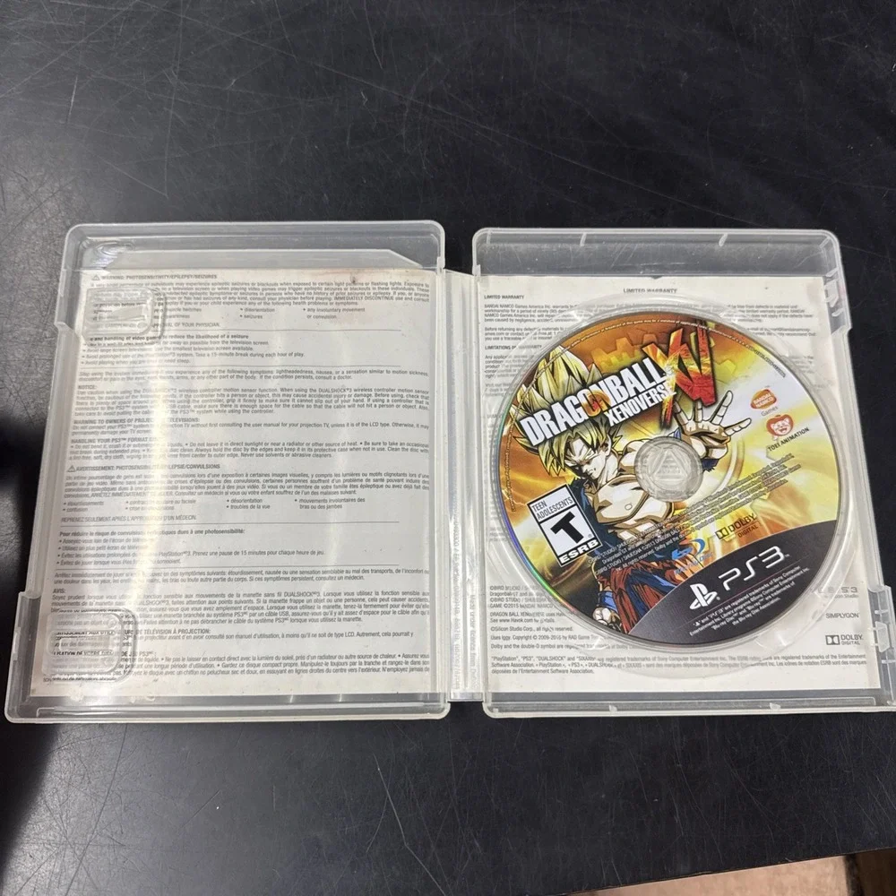 Dragon Ball XenoVerse ( PS3, 2015) Case + Disc - Fast Shipping!